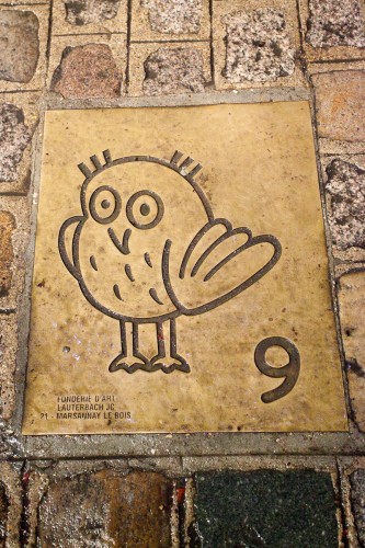 Owl No. 9, on the ground