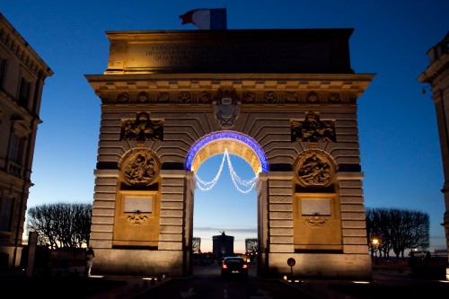 Montpellier's Arc d'triomphe