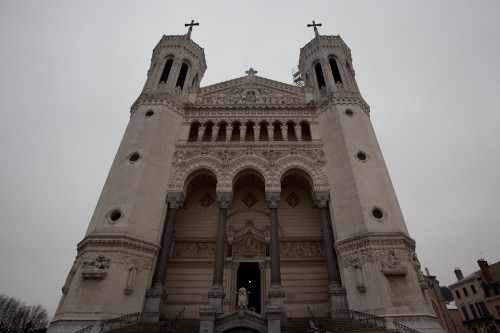 FourviÃ¨re Basilica, front view